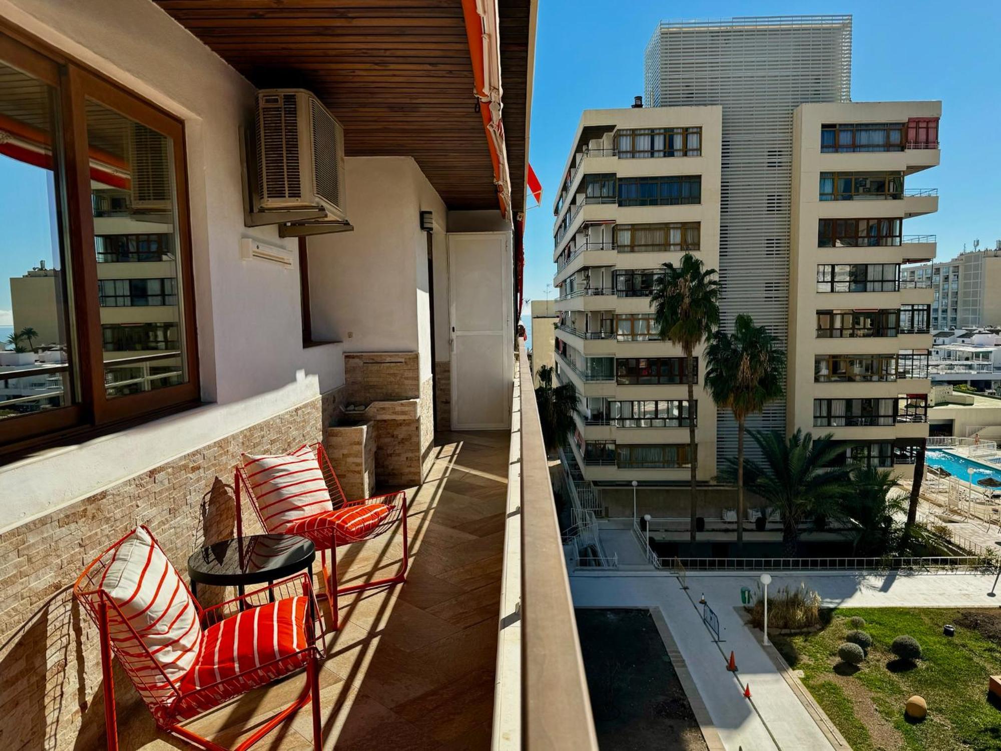 Modern Apartment In La Nogalera 托雷莫利诺斯 外观 照片